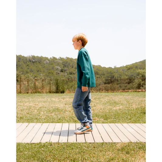 Zapatilla Majorca Junior – Teal | MURIS