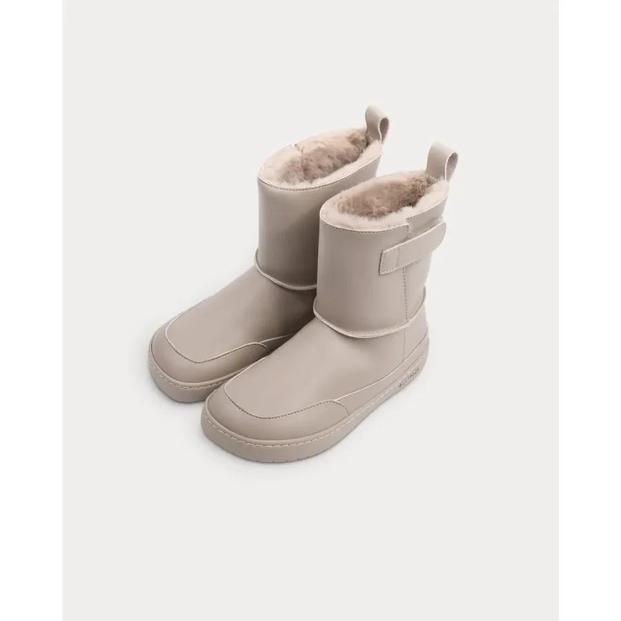Bota Barefoot Siberia Junior – Warm Taupe | Muris