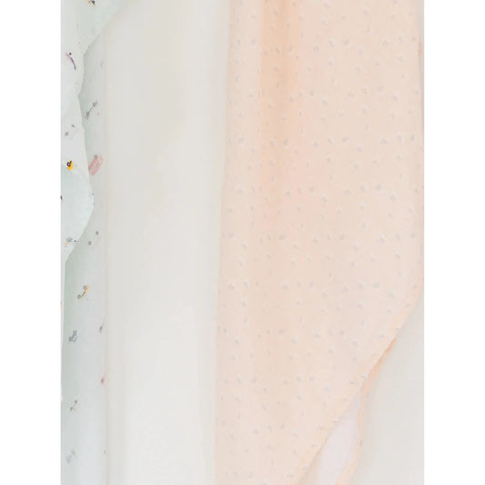 Muselina de Bambú para Bebé – Coral Flower | Lilulila