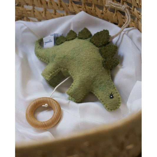 Móvil Musical Dinosaurio Verde – Gamcha