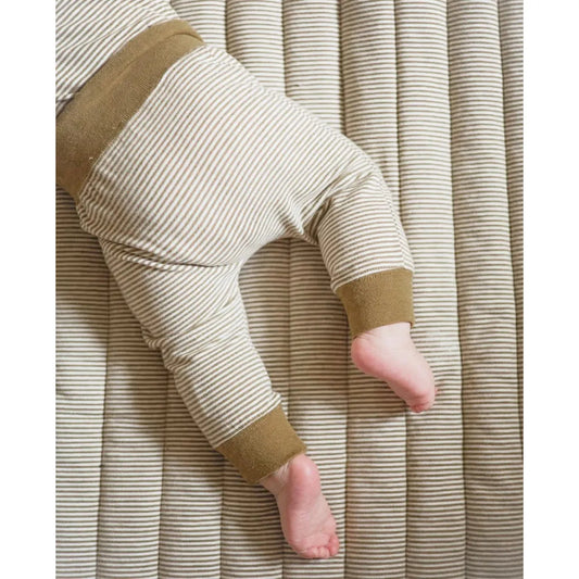 Jogger Orgánico “Toffee Stripes” North Baby