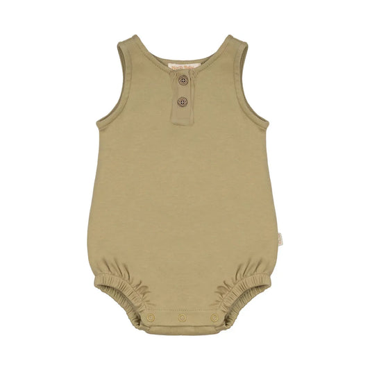 North Baby – Pelele de Tirantes Orgánico “Kaki”