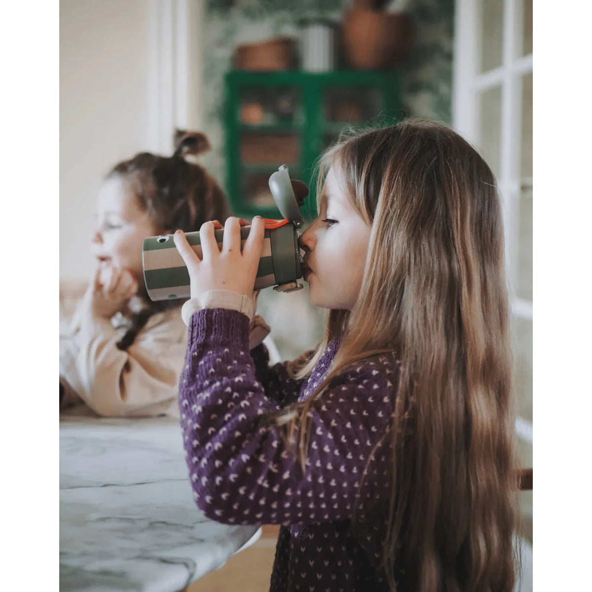 Botella Infantil de Acero Inoxidable – Cocodrilo | Noui Noui