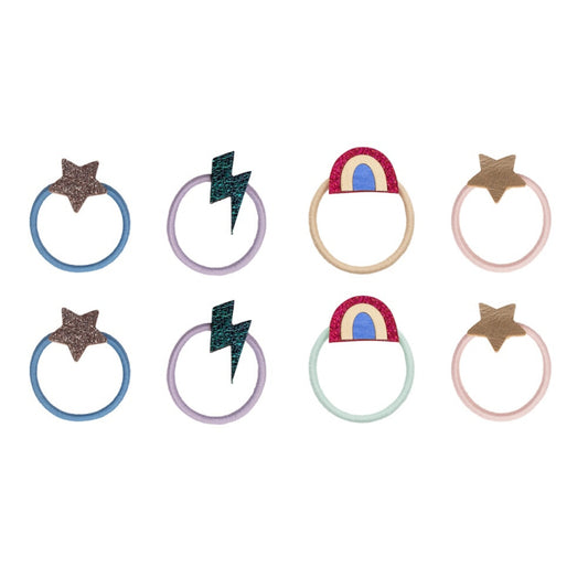 Pack de Mini Coleteros Arcoíris, Estrellas y Rayos | Mimi & Lula