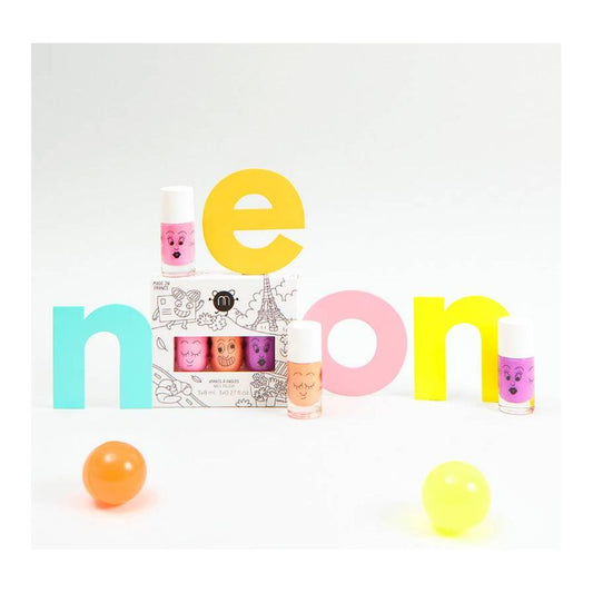 Set de 3 Pintauñas “Paris” (Base Agua) Nailmatic