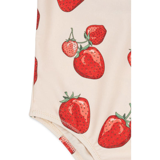 Bañador Frago con Estampado de Fresas – Konges Sløjd