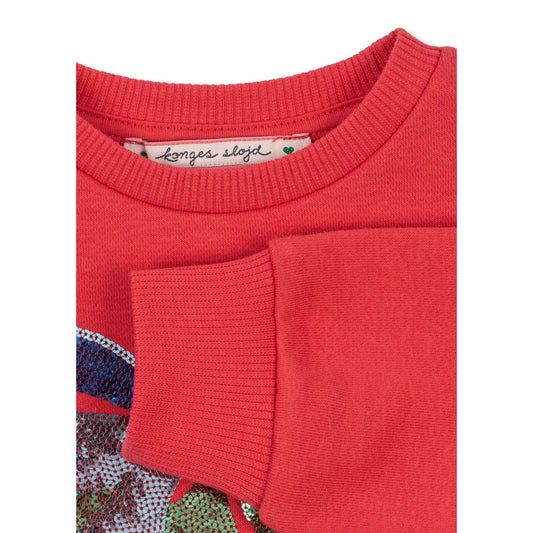 Vestido Sudadera con Lazo y Cerezas de Lentejuelas - Konges Sløjd