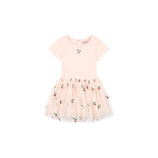 Vestido bailarina con tul y cerezas – Konges Sløjd