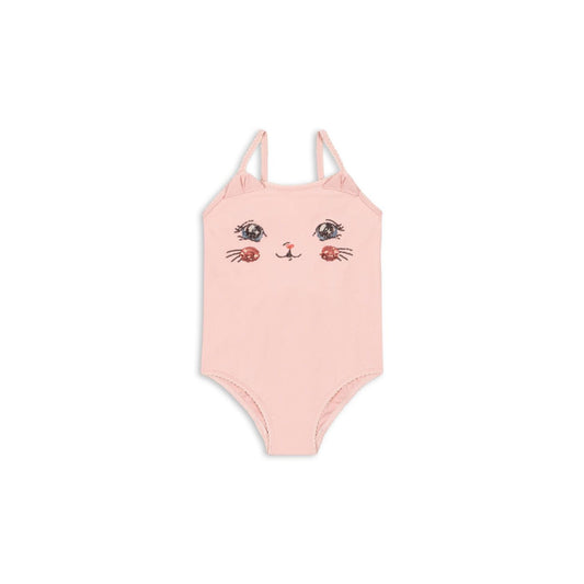 Bañador “Gatito” con lazo – Konges Sløjd