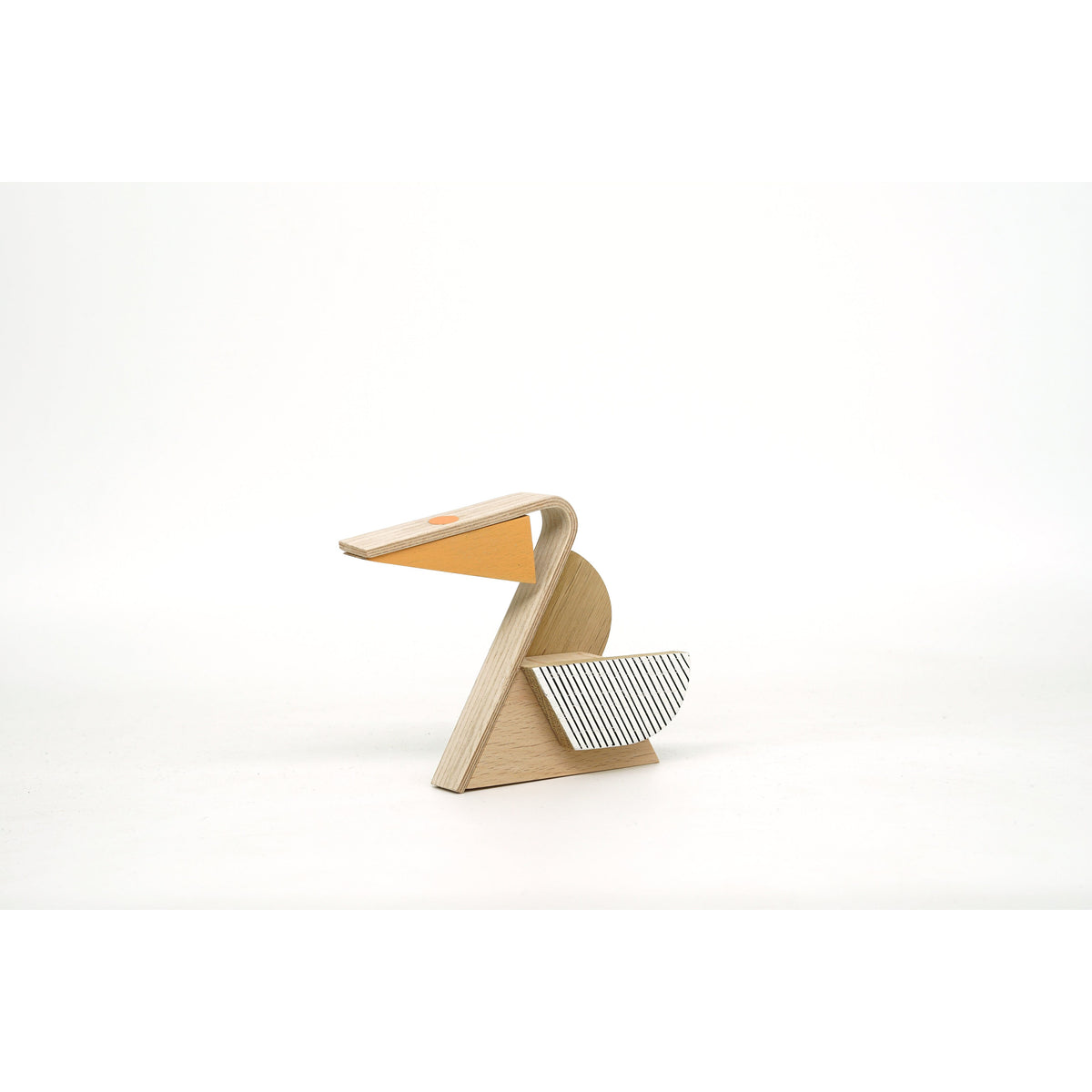 Pelícano de Madera Magnético – Esnaf Toys