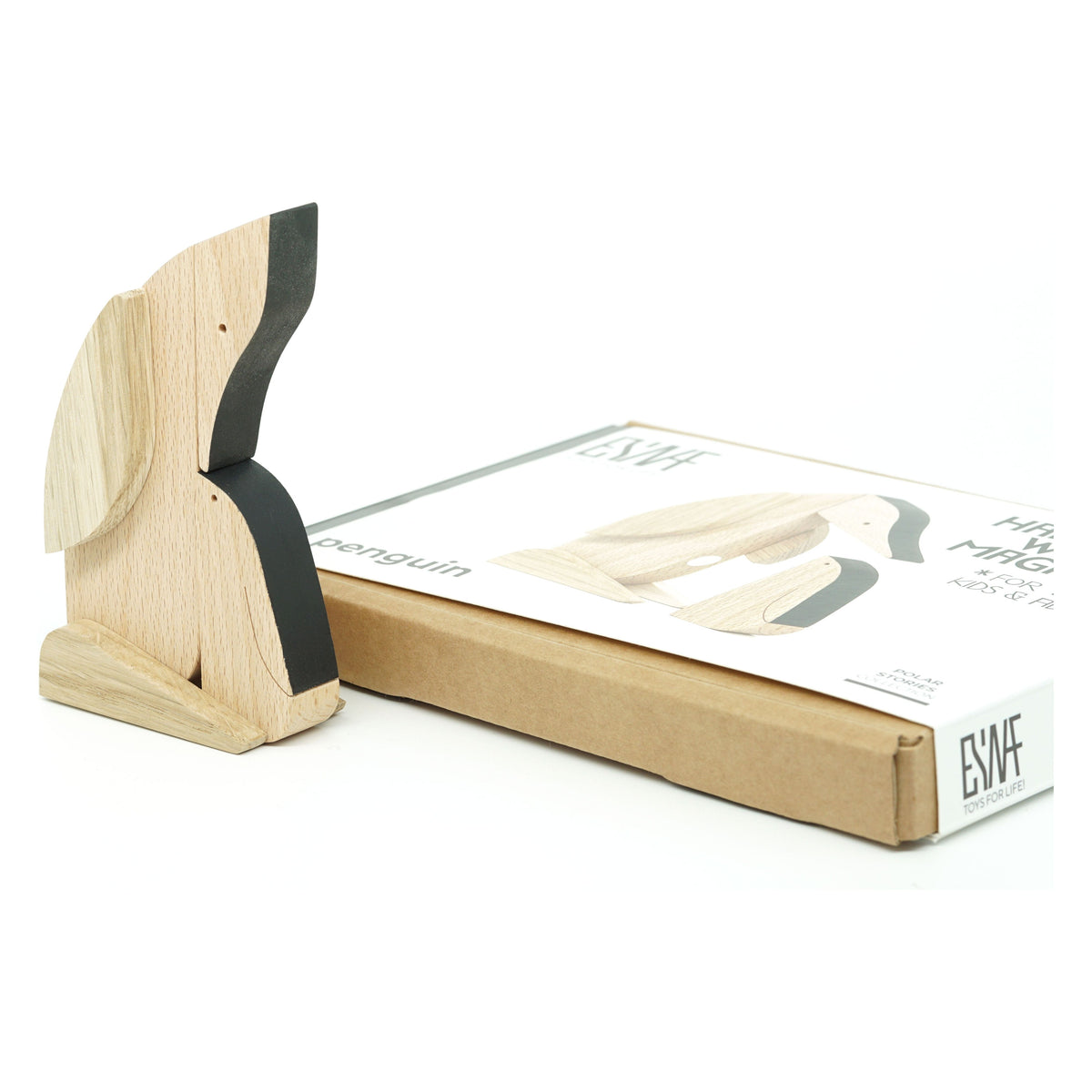 Pingüino de Madera Magnético – Esnaf Toys