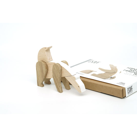Oso Polar de Madera Magnético – Esnaf Toys