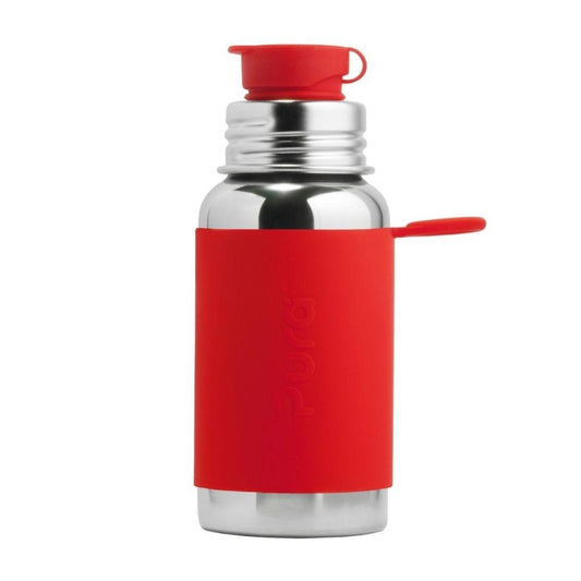 Botella Acero Inoxidable 550 ml – Rojo | Pura