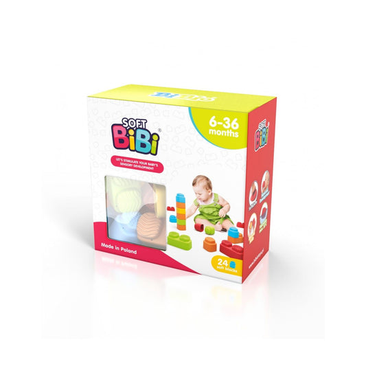 Bloques Sensoriales Soft Bibi – 24 bloques blanditos