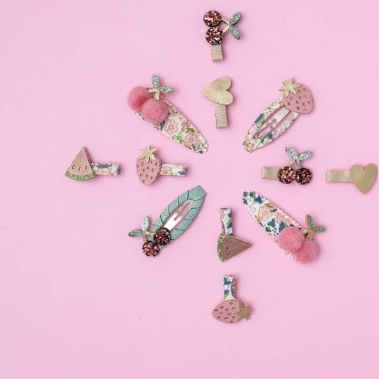 Clips Frutales y Florales – Mimi & Lula