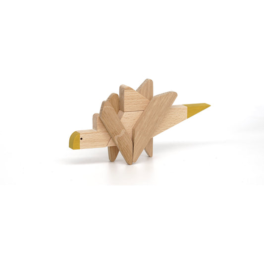Stegosaurus de Madera Magnético – Esnaf Toys