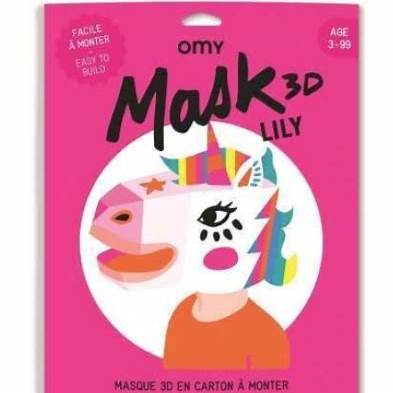 Máscara 3D Unicornio "Lily" – OMY