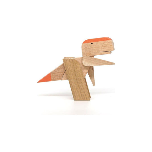 Tiranosaurio Rex de Madera Magnético – Esnaf Toys