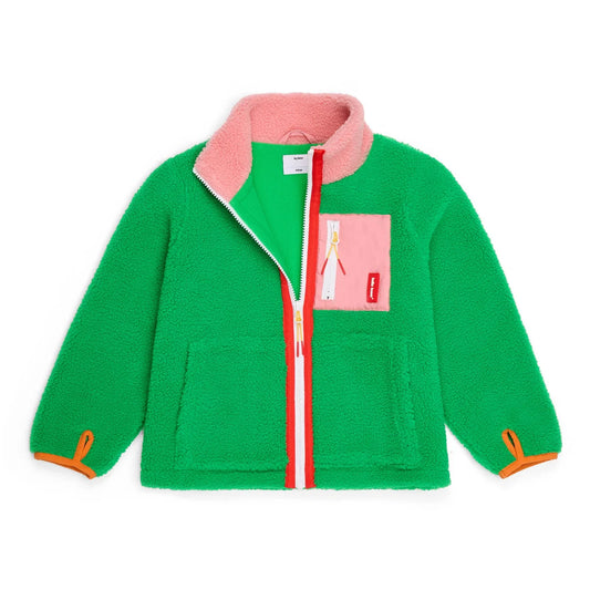 Chaqueta polar Green Candy · Hello Hossy