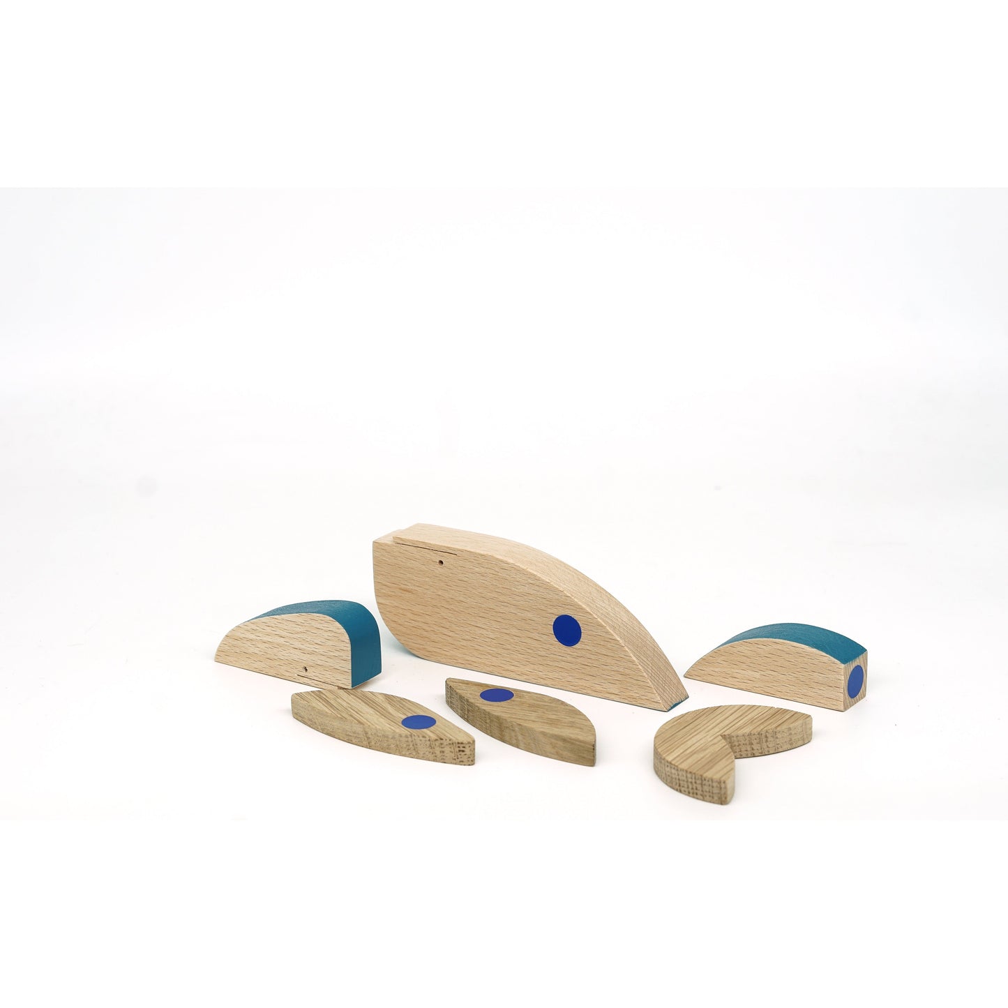 Ballena de Madera Magnética – Esnaf Toys