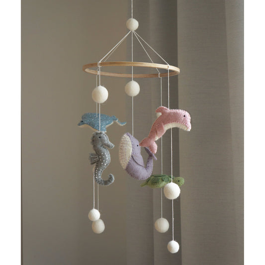 Móvil Mundo Marino Rosa – Gamcha