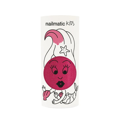 Esmalte de Uñas Infantil Sissi Rosa con Purpurina - Nailmatic