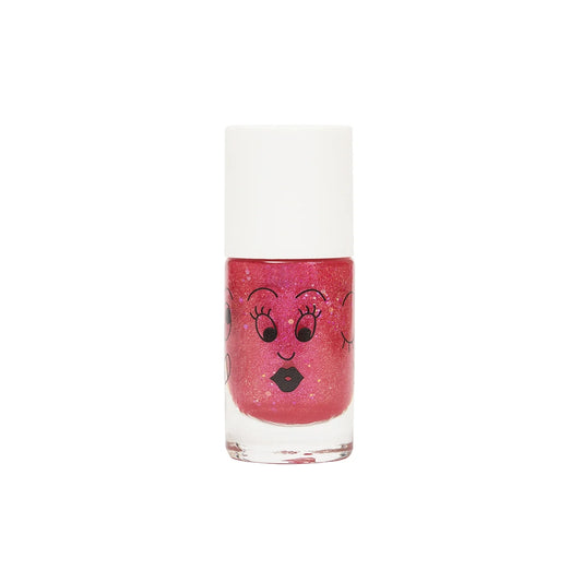 Esmalte de Uñas Infantil Sissi Rosa con Purpurina - Nailmatic