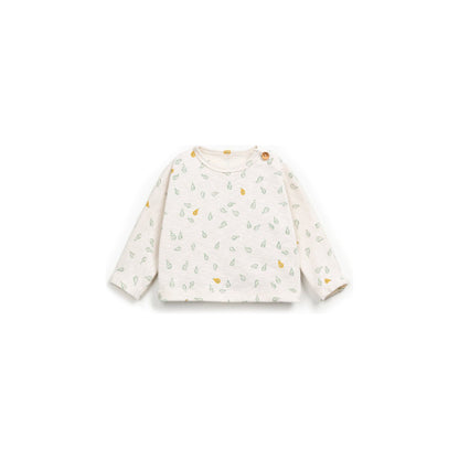 Jersey con Estampado de Peras para Recién Nacido – Certificado GOTS – Play Up