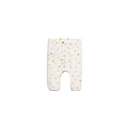Leggings con Estampado de Peras para Recién Nacido – Certificado GOTS – Play Up