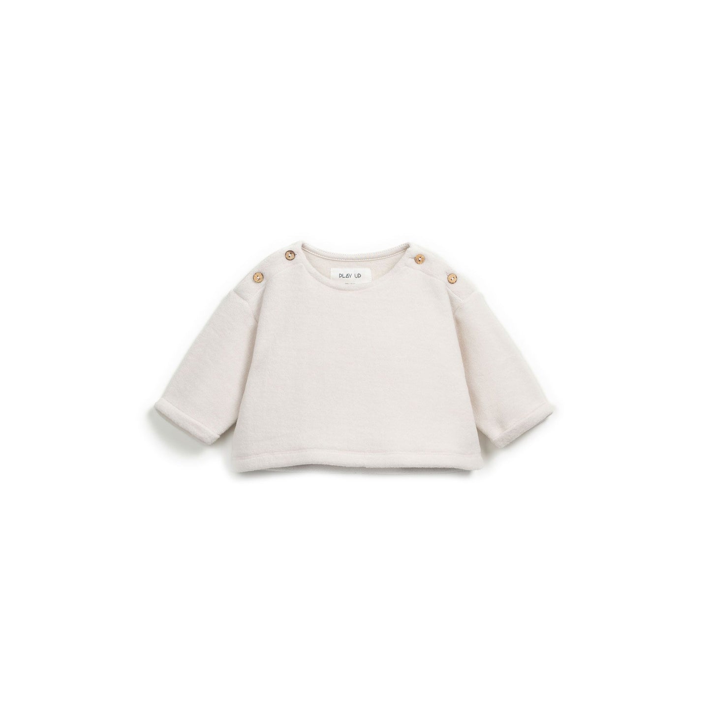 Sudadera Polar de Algodón Orgánico – Crudo - Play Up