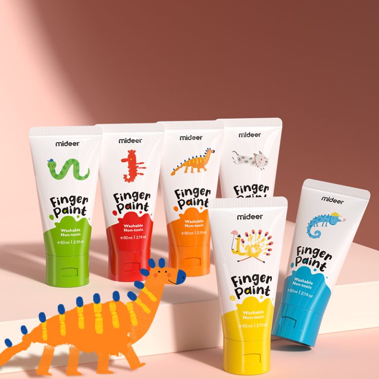 Pintura de Dedos – Set 6 Colores | Mideer