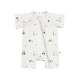 Farm Day Bamboo Short Zip Pajamas – Lilulila