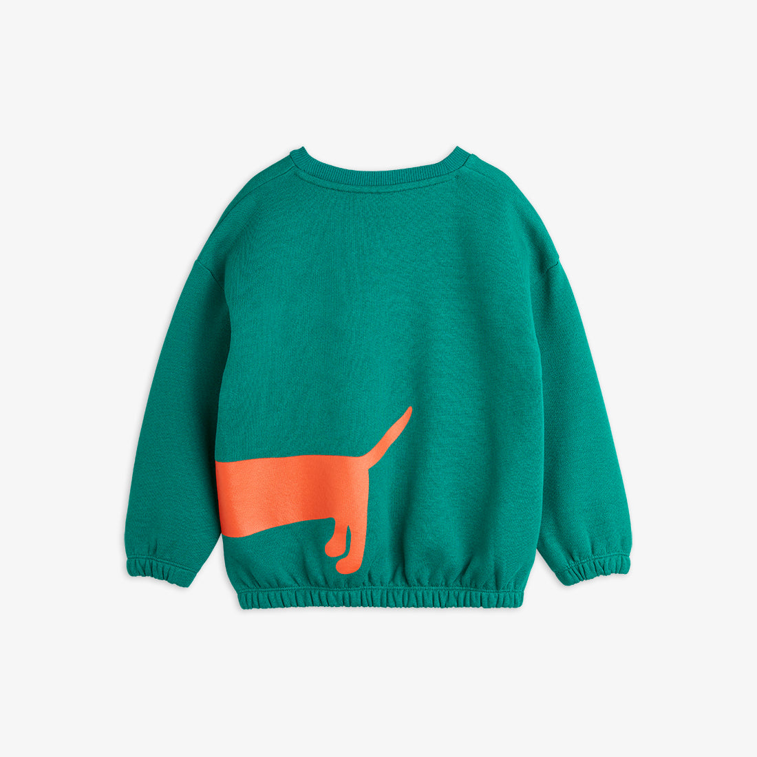 Sudadera Verde con Estampado de Perro – Mini Rodini