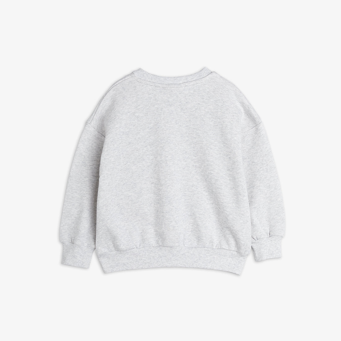 Sudadera con Estampado de Pez Flundra – Gris Jaspeado | Mini Rodini
