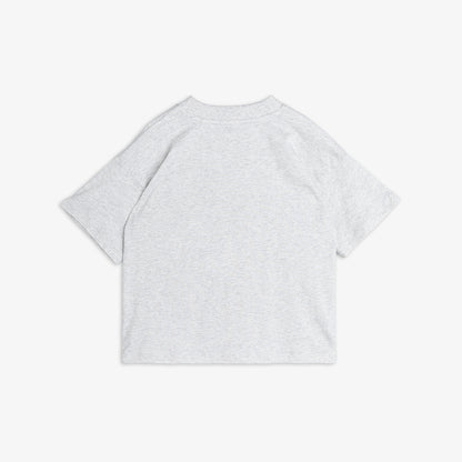 Camiseta de Manga Corta con Estampado de Pez Flundra – Gris Jaspeado | Mini Rodini