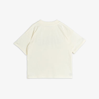 Camiseta de Manga Corta con Estampado de Camaleón – Crudo | Mini Rodini