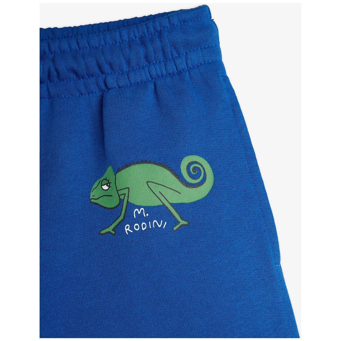 Pantalones Cortos con Estampado de Camaleón – Azul | Mini Rodini