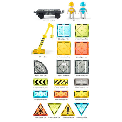 Bloques Magnéticos – Set de Construcción 36 Piezas | Mideer