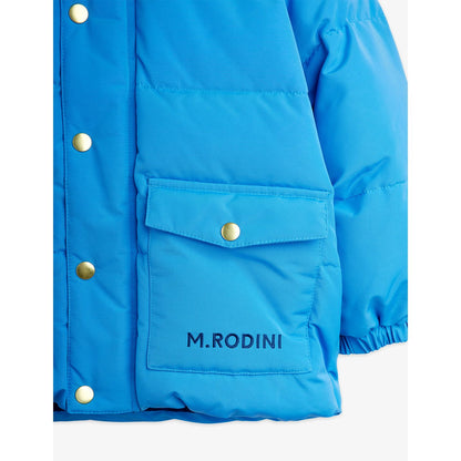 Chaqueta Acolchada “Solid Heavy Puffer Jacket” – Azul | Mini Rodi
