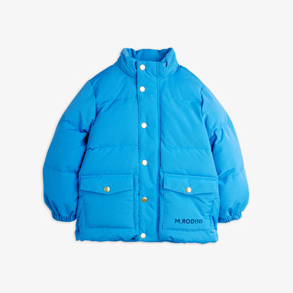 Chaqueta Acolchada “Solid Heavy Puffer Jacket” – Azul | Mini Rodi