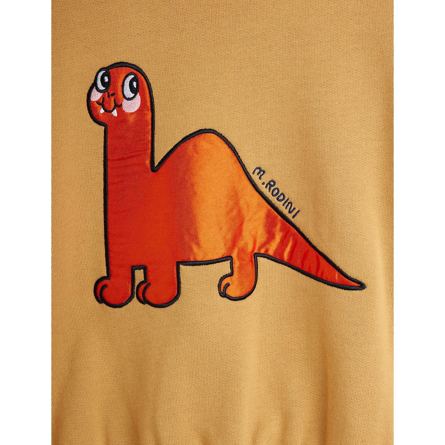 Sudadera Dino Mostaza – Mini Rodini