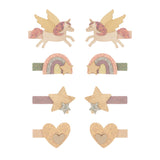 Mini Clips "Unicornios Voladores" – Mimi & Lula