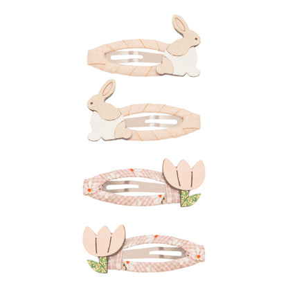 Clips "Bunny & Flower Clic Clacs" – Mimi & Lula