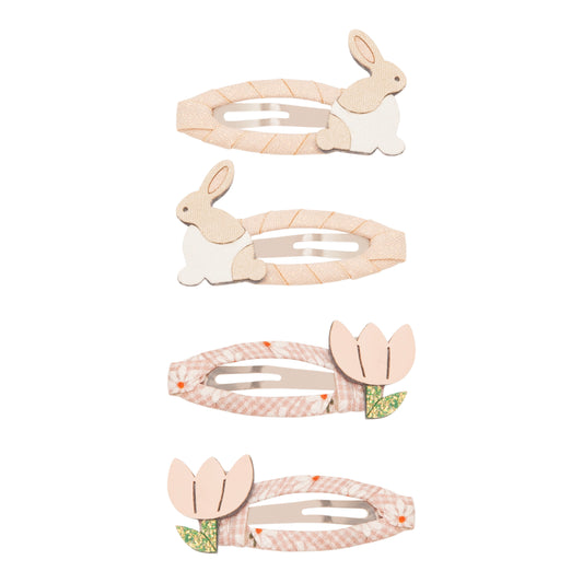 Clips "Bunny & Flower Clic Clacs" – Mimi & Lula