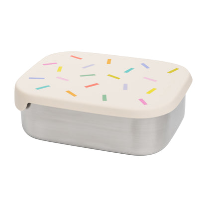 Fiambrera “Confetti” de Acero Inoxidable y Silicona – The Cotton Cloud