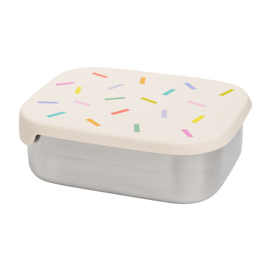Fiambrera “Confetti” de Acero Inoxidable y Silicona – The Cotton Cloud