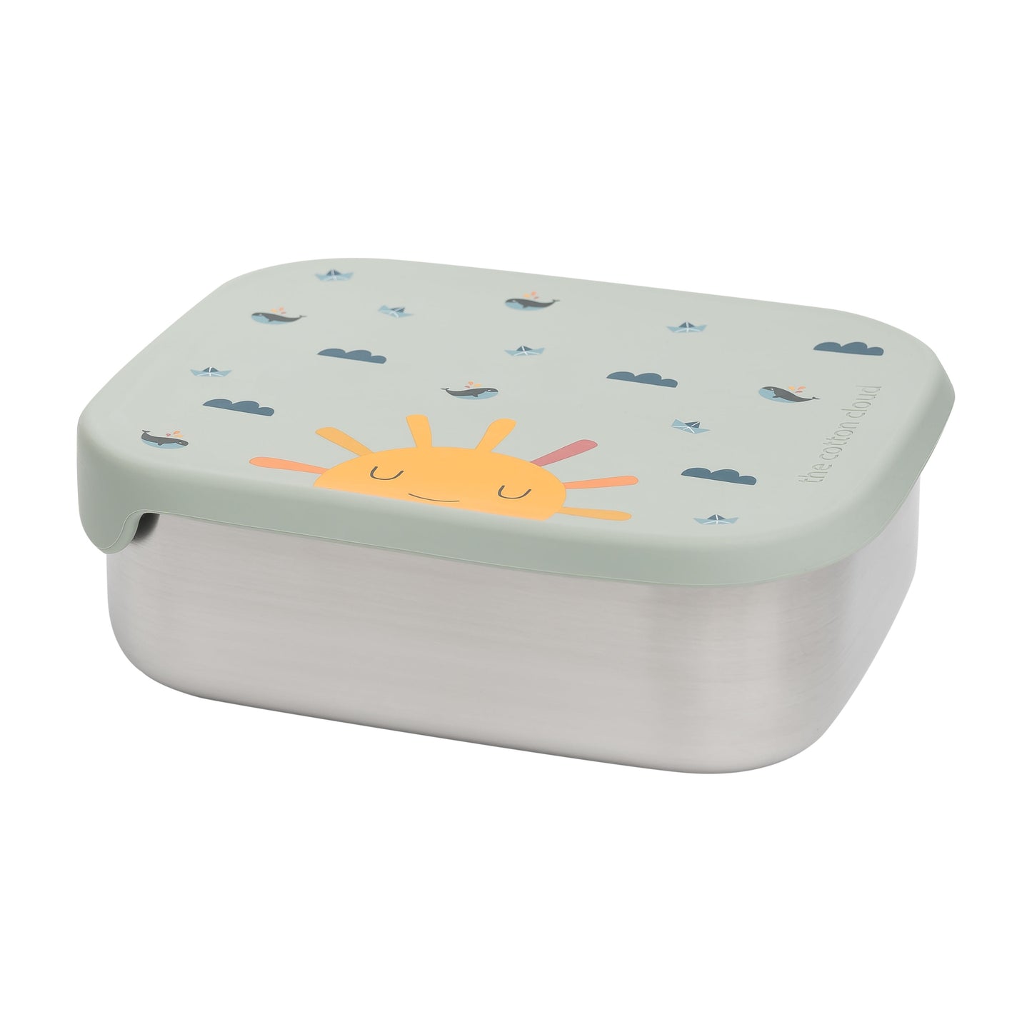 Fiambrera “Sol” de Acero Inoxidable y Silicona – The Cotton Cloud