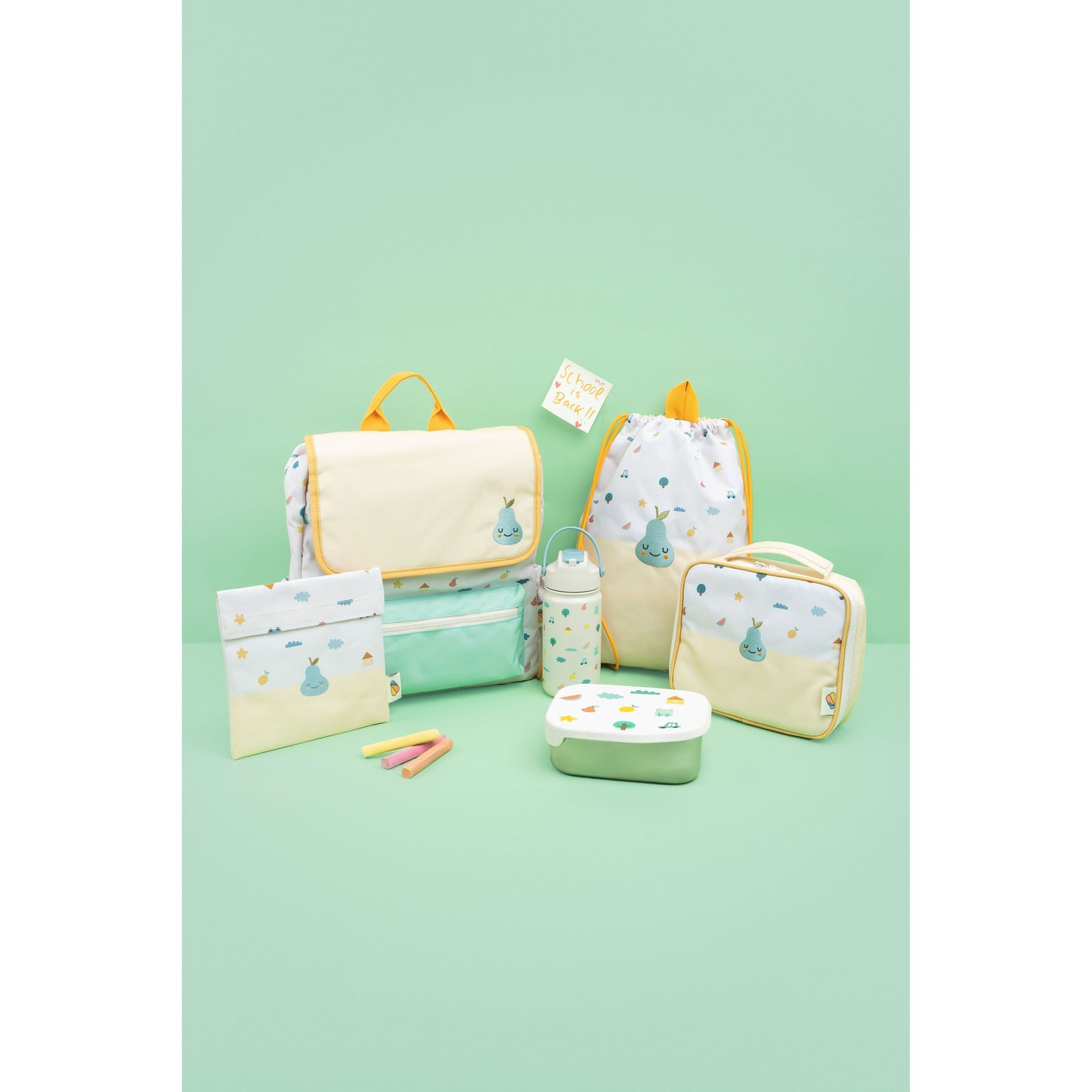 Mochila saco “Pear & Clouds” – The Cotton Cloud