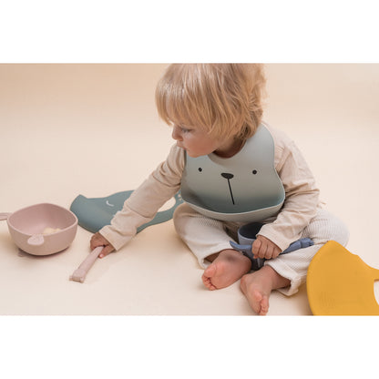 Pack de 2 Baberos de Silicona “Lili Iceberg” – The Cotton Cloud