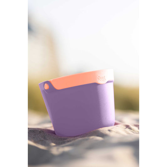 Quut Bucki – Bucket & Sand Sifter “Paars‐Geel”